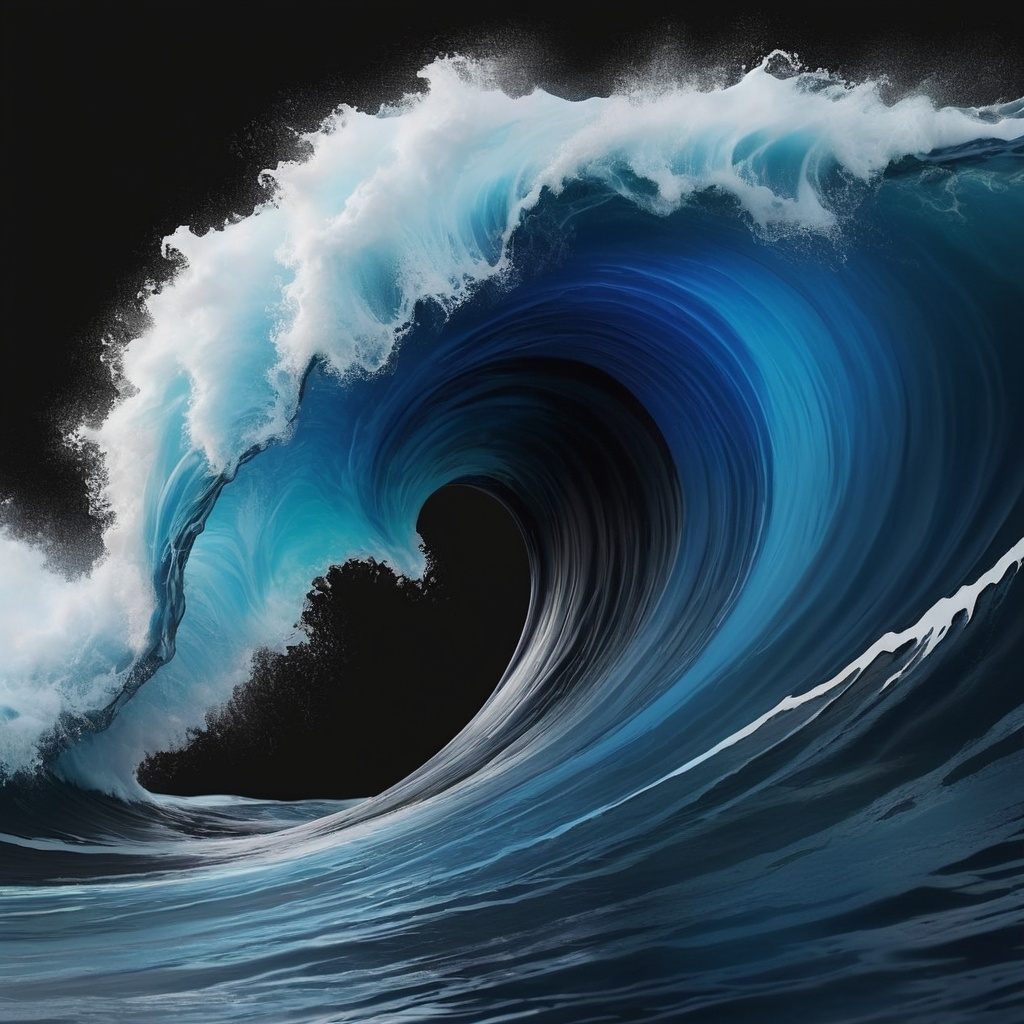 Wave background